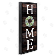 Kim Allen | Welcome Home with Succulent Wreath