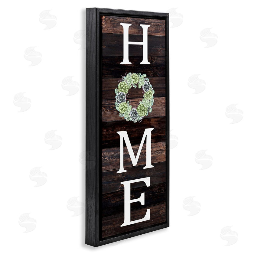 Kim Allen | Welcome Home with Succulent Wreath
