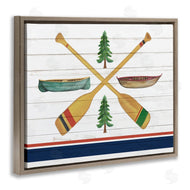 Kim Allen | Crossed Oars and Boats