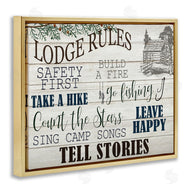 Kim Allen | Lodge Rules Cabin Accent