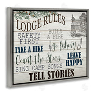 Kim Allen | Lodge Rules Cabin Accent