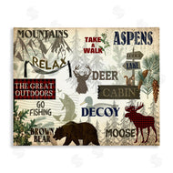 Kim Allen | Mountain Activities Forest Accents