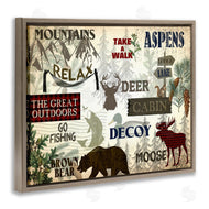Kim Allen | Mountain Activities Forest Accents