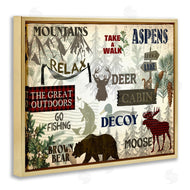 Kim Allen | Mountain Activities Forest Accents