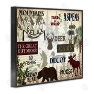 Kim Allen | Mountain Activities Forest Accents