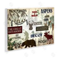 Kim Allen | Mountain Activities Forest Accents