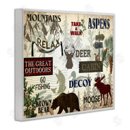 Kim Allen | Mountain Activities Forest Accents