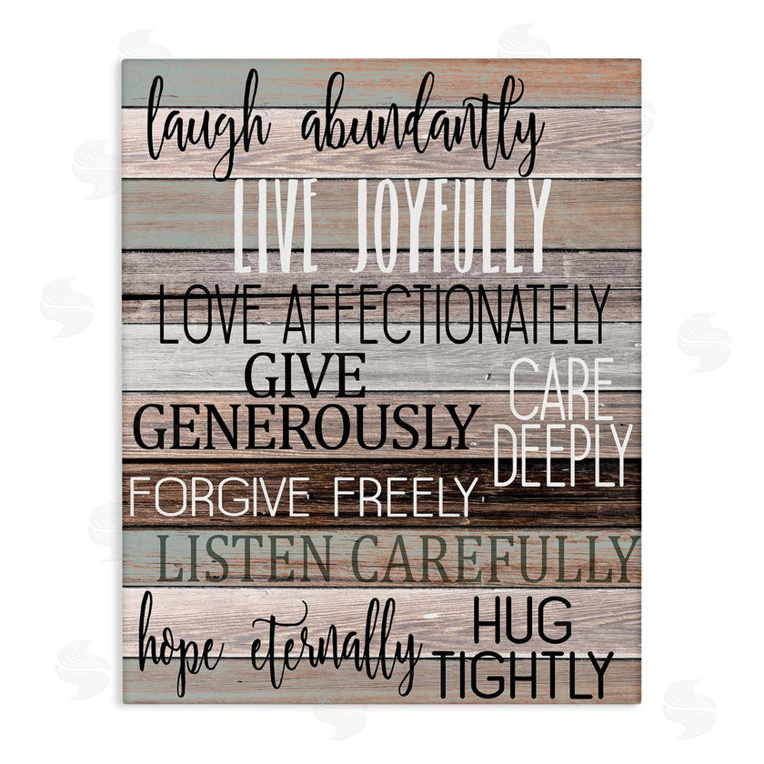 Kim Allen | Rustic Live Joyfully Phrases