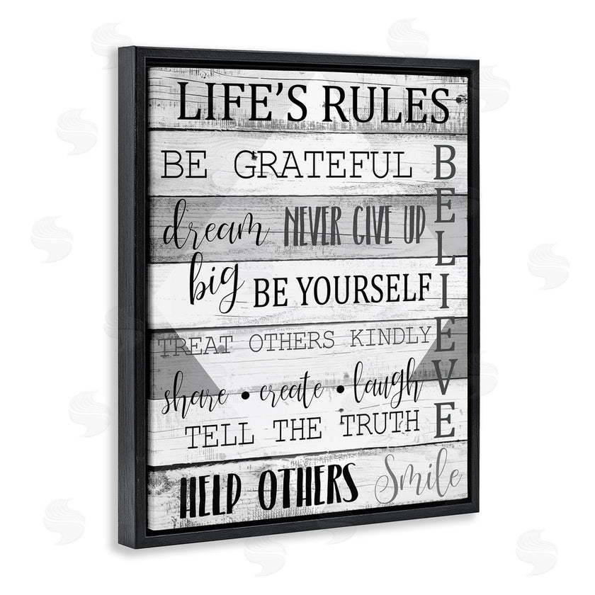 Kim Allen | Life's Rules Phrases List