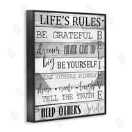 Kim Allen | Life's Rules Phrases List