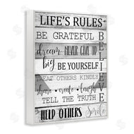 Kim Allen | Life's Rules Phrases List