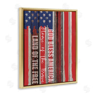 Kim Allen | God Bless America Rustic Flag