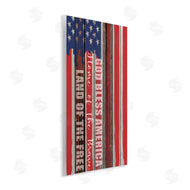 Kim Allen | God Bless America Rustic Flag