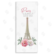 Kim Allen | Paris Good Idea Phrase Eiffel Tower