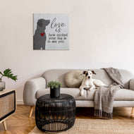 Gigi Louise | Love Is Excited Dog Pet Phrase