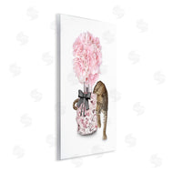 Ziwei Li | Pink Fashion Floral Bouquet Leopard
