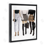Ziwei Li | Fashion Females with Shopping Bags