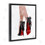 Ziwei Li | Red Bottom Bow High Heels