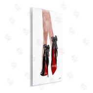Ziwei Li | Red Bottom Bow High Heels