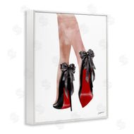 Ziwei Li | Red Bottom Bow High Heels