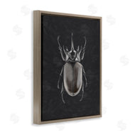 Ziwei Li | Horned Beetle Minimal Black