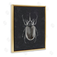 Ziwei Li | Horned Beetle Minimal Black