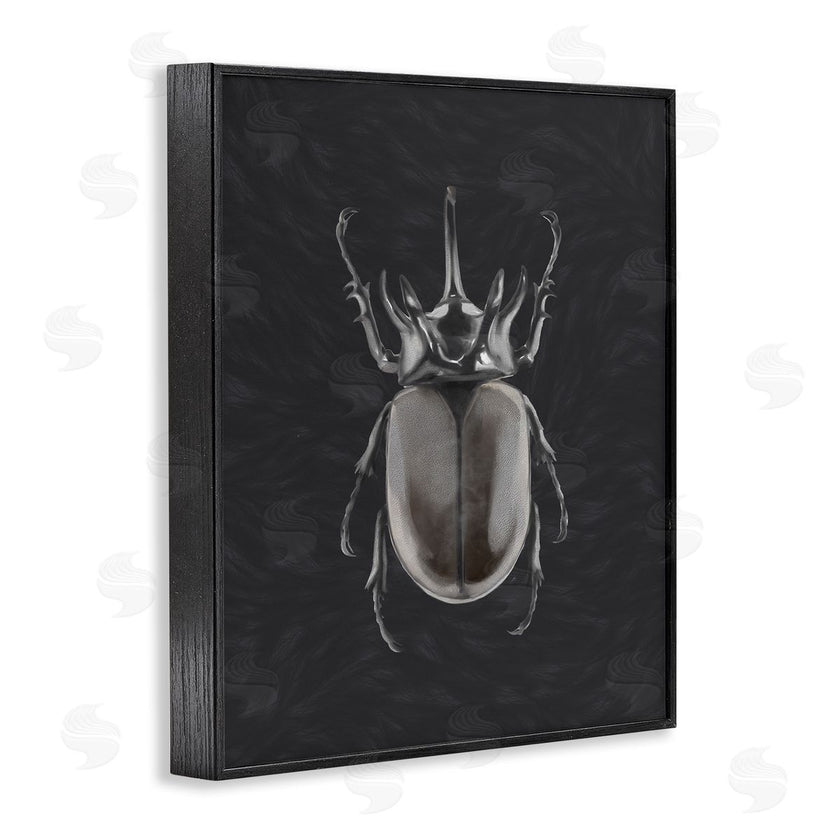 Ziwei Li | Horned Beetle Minimal Black