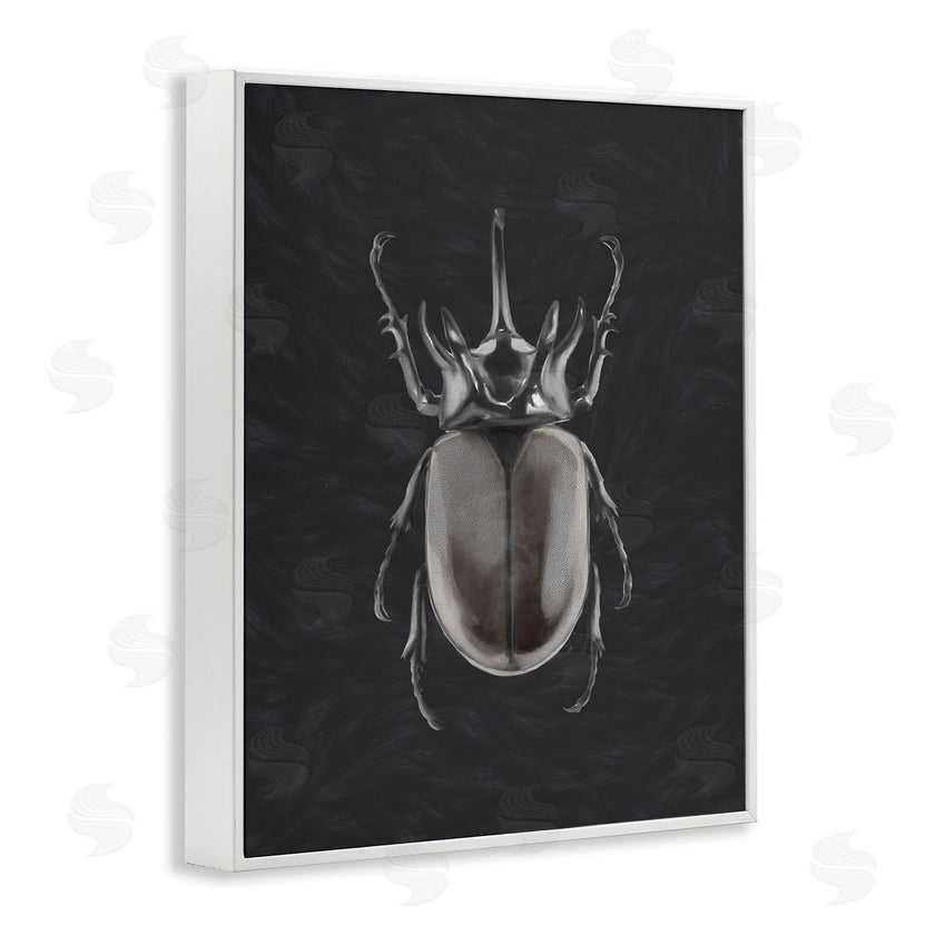 Ziwei Li | Horned Beetle Minimal Black