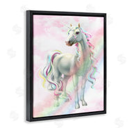 Ziwei Li | Pink Unicorn Rainbow Clouds