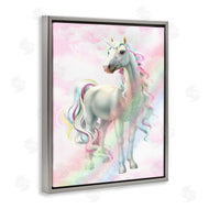Ziwei Li | Pink Unicorn Rainbow Clouds