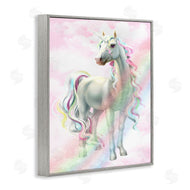 Ziwei Li | Pink Unicorn Rainbow Clouds