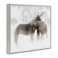 Ziwei Li | Mystic Brown Unicorn Clouds