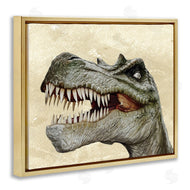 Ziwei Li | Bold T-Rex Dinosaur Portrait