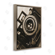 Ed Goldstein | Vintage Camera Sepia Photograph