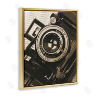 Ed Goldstein | Vintage Camera Sepia Photograph