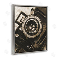 Ed Goldstein | Vintage Camera Sepia Photograph