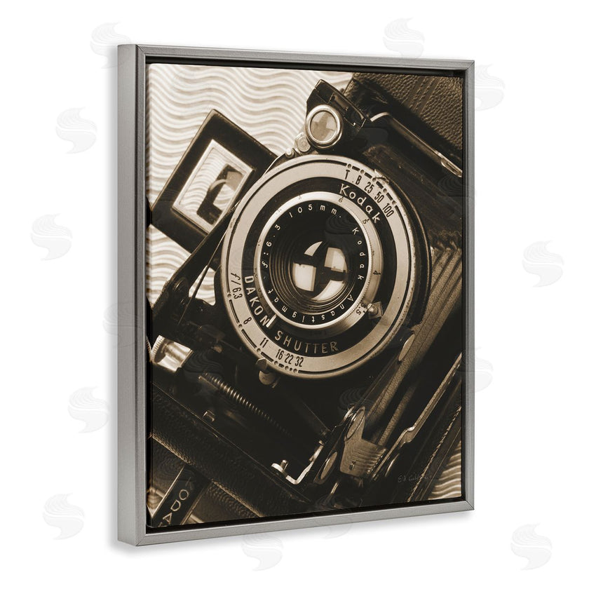 Ed Goldstein | Vintage Camera Sepia Photograph