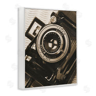 Ed Goldstein | Vintage Camera Sepia Photograph
