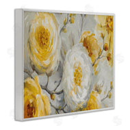 Lisa Audit | Layered Flower Blossoms Yellow