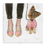 Emily Adams | Glam Dog Walk Pink Heels