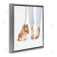 Emily Adams | Orange Heels Dog Walk