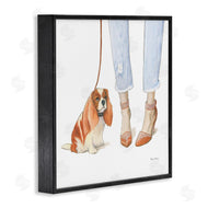 Emily Adams | Orange Heels Dog Walk