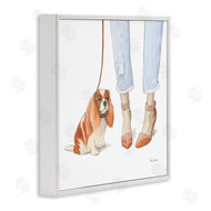 Emily Adams | Orange Heels Dog Walk