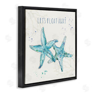 Anne Tavoletti | Float Away Phrase Blue Starfish