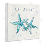 Anne Tavoletti | Float Away Phrase Blue Starfish