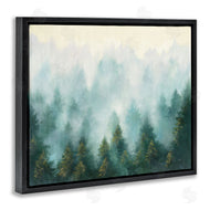 Julia Purinton | Abstract Pine Forest with Mist