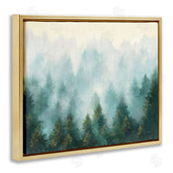 Julia Purinton | Abstract Pine Forest with Mist