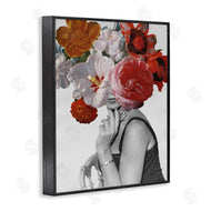 Wild Apple Portfolio | Vintage Female Red Florals