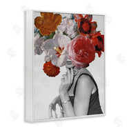 Wild Apple Portfolio | Vintage Female Red Florals