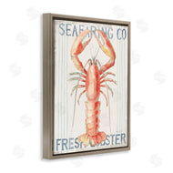 Danhui Nai | Nautical Lobster Seafood Sign